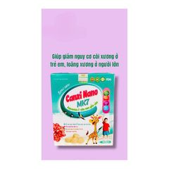 Siro Canxi Nano MK7 _Aquamin F sữa non yến sào(Hộp 20 ống)