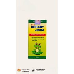 Siro Ho Baby và Mom dùng được cho mẹ và bé (chai 100ml)