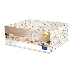 Set 6 đồ ăn sáng  Villeroy & Boch Toys Delight c phiên bản Giáng sinh made in Germany