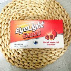 Viên dầu gấc EyeLight Ganat hỗ trợ cho mắt sáng khoẻ(Hộp 30viên)
