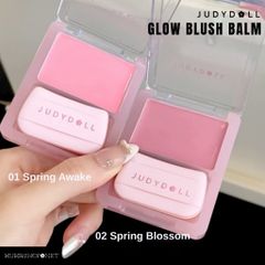 Má Hồng Kem JUDYDOLL Căng Bóng Lâu Trôi Mềm Mịn Glow Blush Balm