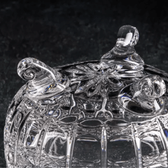 Tô 3 chân M57 12.5cm Crystal Bohemia