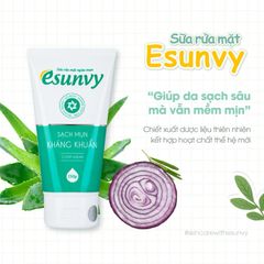 Sữa rửa mặt Eusunvy hỗ trợ ngừa mụn,làm sạch da(Chai 50g)