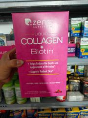 Nước uống đẹp da Nước uống Collagen + Biotin Zena Liquid 900ml của Mỹ 648172
