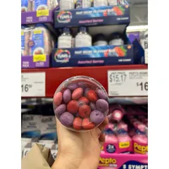 Kẹo nhai giảm đầy hơi khó tiêu Tums Antacid Chewy Bites Assorted Berries lọ 108 viên