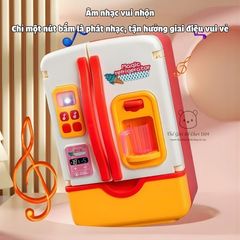 Đồ chơi tủ lạnh mini Magic Refrigerator có nhạc phun sương mô phỏng làm đá cho bé
