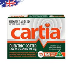 Viên uống phòng ngừa đột quỵ Cartia của Úc