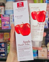 Kem Dưỡng Da Tay 3W Clinic Apple 100ml - Giúp Mềm Mại và Bảo Vệ Da Tay, Sản Phẩm Chăm Sóc Cơ Thể Chất Lượng