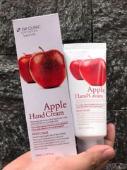 Kem Dưỡng Da Tay 3W Clinic Apple 100ml - Giúp Mềm Mại và Bảo Vệ Da Tay, Sản Phẩm Chăm Sóc Cơ Thể Chất Lượng