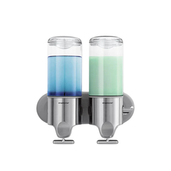 Bộ 2 bình đựng dầu gội sữa tắm treo tường dung tích 440ml Simplehuman BT1028