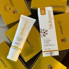 Kem bổ sung vitamin E Biohoney Natural Vitamin E Cream 50g - Nhập khẩu chính hãng New Zealand