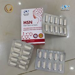 Viên uống mọc tóc, dưỡng móng, giảm mụn Deep Blue Health HSN Hair Skin & Nails 60 viên
