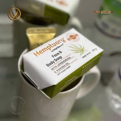 Xà phòng tắm và rửa mặt HGD giúp sạch da, giảm mụn Hemptuary Face and Body Soap 100g