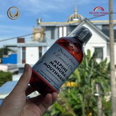 Nước súc miệng mật ong manuka Nelson Honey Alpine Manuka Mouthwash 500ml - Chính hãng New Zealand