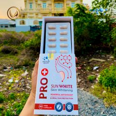 Viên uống chống nắng, trắng da Deep Blue Health Pro+ SunWhite Skin Whitening 60 viên
