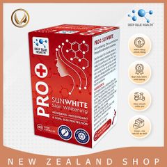 Viên uống chống nắng, trắng da Deep Blue Health Pro+ SunWhite Skin Whitening 60 viên