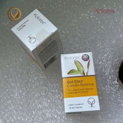 Bộ đôi viên uống men vi sinh Advanced Probiotic & Gut Care Candia Balance hỗ trợ nấm Candida 30 viên