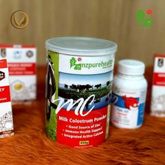 Bột sữa non 100% nguyên chất Nz Pure Health Milk Colostrum Powder 450g (Nhãn đỏ)