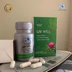 Viên uống hạ men gan, thải độc gan Deep Blue Health Liv Well 30 viên