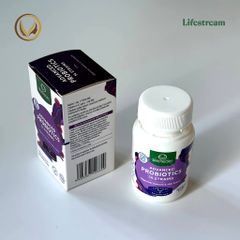 Viên uống men vi sinh, hỗ trợ tiêu hóa, đẹp da Lifestream Advanced Probiotic 30 viên