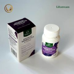 Viên uống men vi sinh, hỗ trợ tiêu hóa, đẹp da Lifestream Advanced Probiotic 30 viên