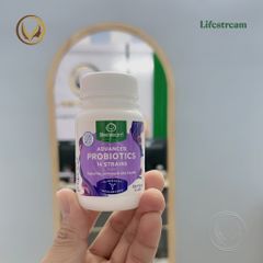 Viên uống men vi sinh, hỗ trợ tiêu hóa, đẹp da Lifestream Advanced Probiotic 30 viên