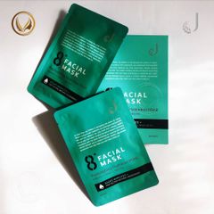 Mặt nạ dưỡng ẩm cấp tốc 8 phút Jema Rose 8+ Minute Replenishing Hydration Mask 7 miếng x 25ml