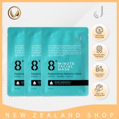 Mặt nạ dưỡng ẩm cấp tốc 8 phút Jema Rose 8+ Minute Replenishing Hydration Mask 7 miếng x 25ml