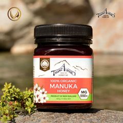Mật ong Manuka hữu cơ MG650+ TranzAlpine 100% Organic Manuka Honey 250g