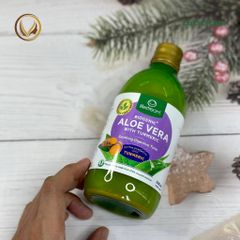 Nước ép nha đam nghệ hỗ trợ tiêu hóa Lifestream Biogenic Aloe Vera with Turmeric 500ml