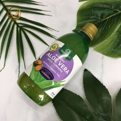 Nước ép nha đam nghệ hỗ trợ tiêu hóa Lifestream Biogenic Aloe Vera with Turmeric 500ml