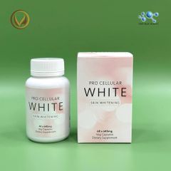 Combo Viên uống trắng da & chống nắng Deep Blue Health Pro Cellular White Skin Whitening 60 viên