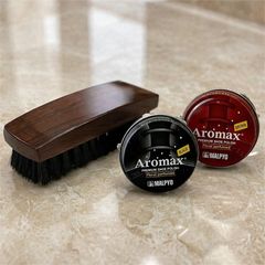 Xi đánh giày dạng sáp Hàn Quốc cao cấp, Xi Aromax giúp vệ sinh và làm mới bề mặt giày và các loại đồ da