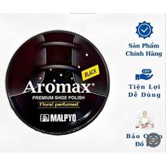 Xi đánh giày dạng sáp Hàn Quốc cao cấp, Xi Aromax giúp vệ sinh và làm mới bề mặt giày và các loại đồ da