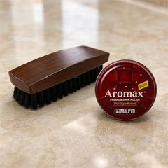 Xi đánh giày dạng sáp Hàn Quốc cao cấp, Xi Aromax giúp vệ sinh và làm mới bề mặt giày và các loại đồ da