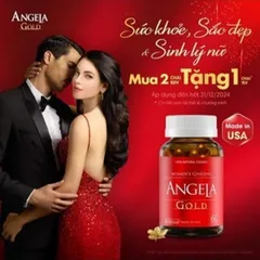 [CHÍNH HÃNG COMBO 2H60V TẶNG 1H15V] Angela gold tăng cường sức khoẻ, sắc đẹp và sinh lý nữ