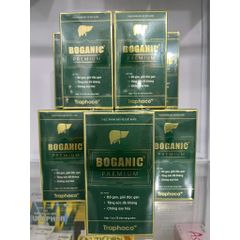 BOGANIC PREMIUM TRAPHACO hỗ trợ Bổ Gan, Giải Độc Gan, Tăng Sức Đề Kháng, Chống Oxy Hóa hộp 30 Viên