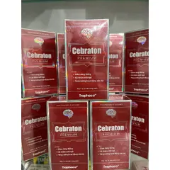 Cebraton Premium Traphaco hỗ trợ Bổ Não,Tăng Tập Trung, Giảm Căng Thẳng Đau Đầu Và Cải Thiện Mất Ngủ