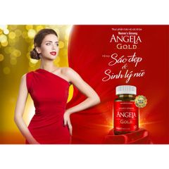Viên uống Angela gold tăng cường sức khoẻ, sắc đẹp và sinh lý nữ Hộp 30 Viên