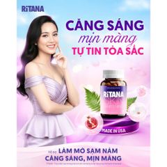 [Đầy đủ tem tích điểm] Viên uống RITANA - Trắng da mờ sạm nám hộp 60 Viên & Hộp 30 Viên