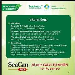Viên uống SeaCan Traphaco hỗ trợ Bổ Sung Canxi tự nhiên  giúp xương chắc khỏe