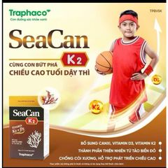 Viên uống SeaCan Traphaco hỗ trợ Bổ Sung Canxi tự nhiên  giúp xương chắc khỏe