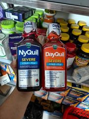Siro cảm Vicks DayQuil & NyQuil Cold & Flu Severe 354ml 