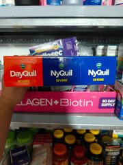 Siro cảm Vicks DayQuil & NyQuil Cold & Flu Severe 354ml 