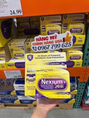 Viên Uống Giảm Đau Dạ Dày, Ợ Nóng Nexium 24hr - Hỗ Trợ  Viêm Loét, Giảm Acid Dạ Dày, 14 Viên x 3 Vỉ