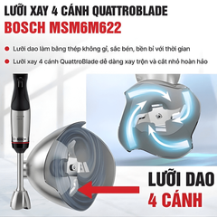 Máy xay cầm tay Bosch MSM6M622