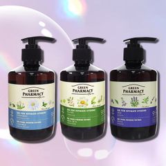 (Cây Xô Thơm) Dung dịch vệ sinh phụ nữ dạng gel Green Pharmacy Gel For Intimate Hygiene  lành tính dịu nhẹ 370ml - Màu Tím