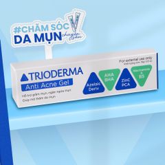 Gel chấm mụn Trioderma  Anti Acne Gel hỗ trợ giảm mụn, mờ thâm dạng tuýp 15g