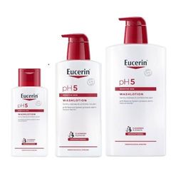 Eucerin Sữa Tắm Và Rửa Mặt Dành Cho Da Nhạy Cảm pH5 Washlotion 200ml