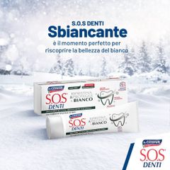 Kem đánh răng trắng răng, loại bỏ mảng bám Dr Ciccarelli S.O.S DENTI Whiteness Toothpaste 75 ml chính hãng